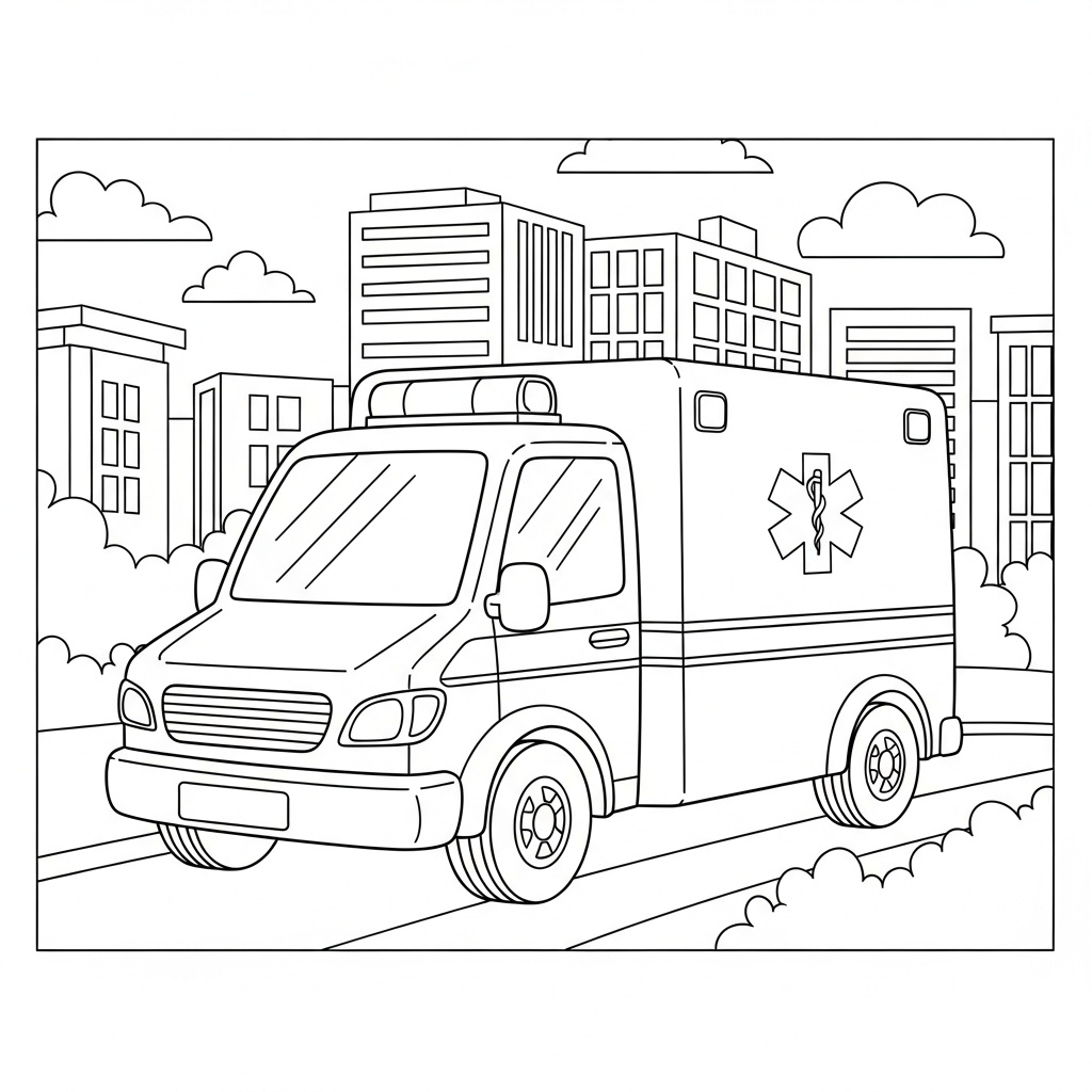 Ambulans i stadsmiljö