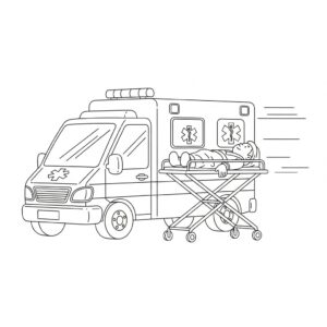 Ambulans under patienttransport