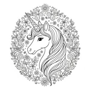 Zentangle mönster och abstrakta teckningar målarbild