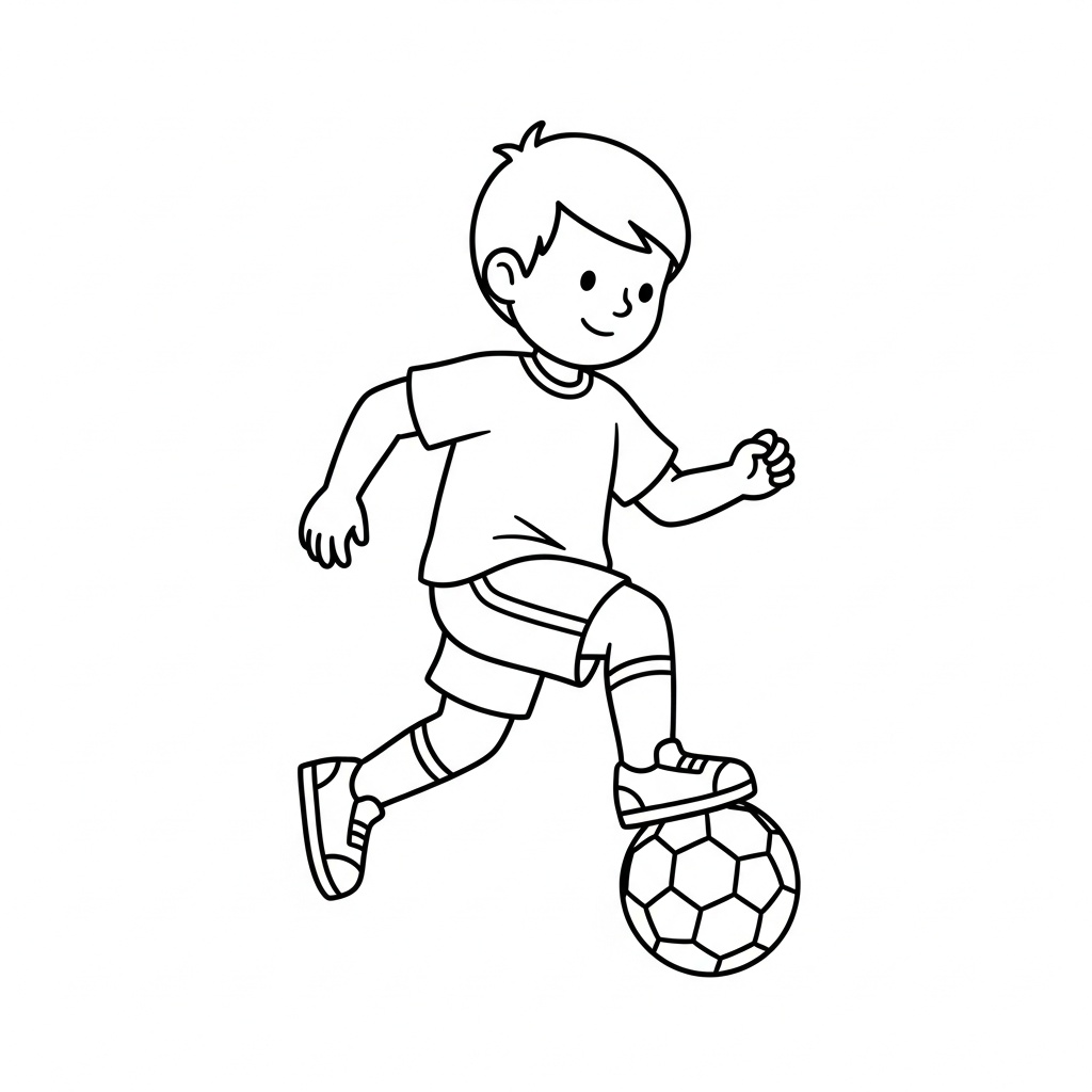 Dribblande med fotboll