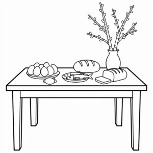 Dukat påskbord med god mat