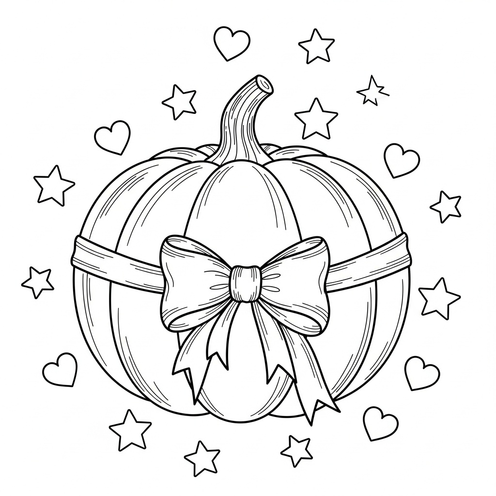 Glad pumpa målarbild