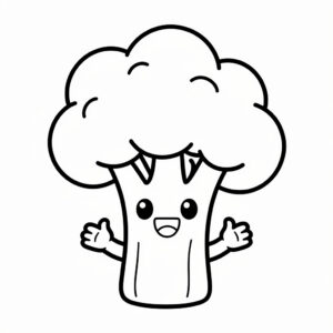 Grönsak: vänlig broccoli