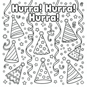 Hurra hurra hurra födelsedagsfest