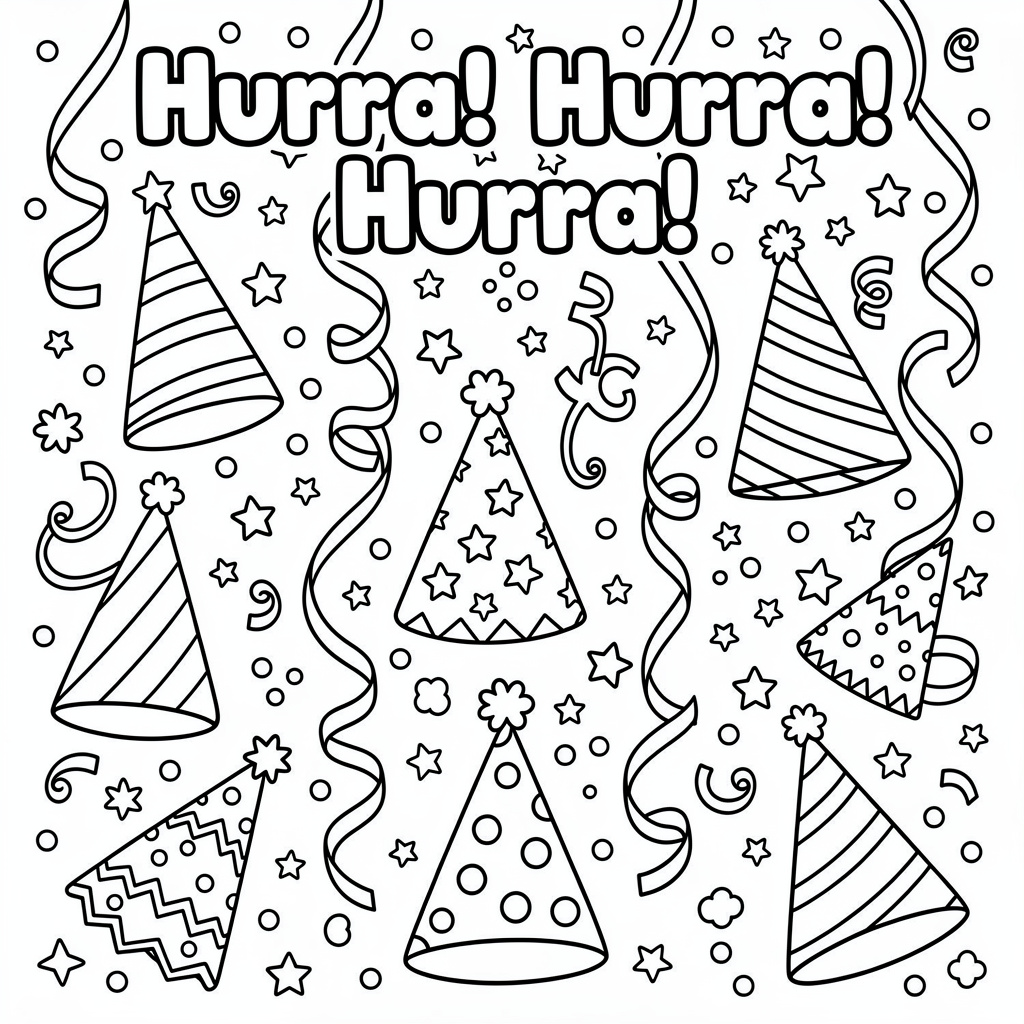 Hurra hurra hurra födelsedagsfest