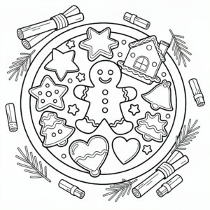 Julbakelsefat med detaljer
