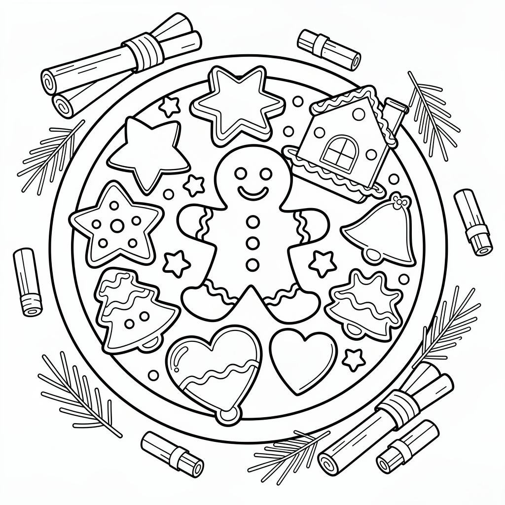 Julbakelsefat med detaljer