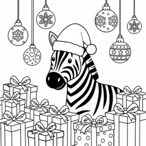 Julzebra bland festliga presenter