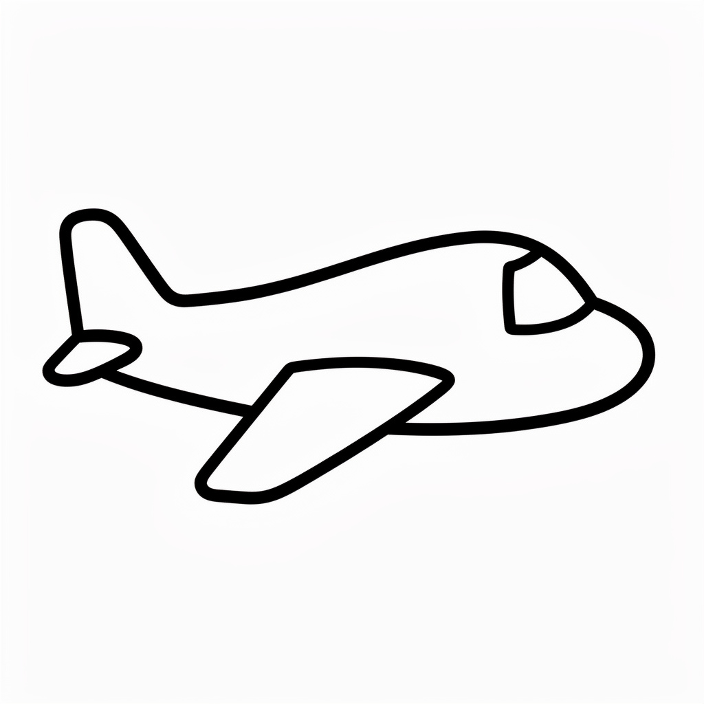 Litet flygplan för barn