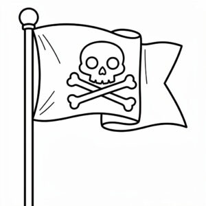 Nedladdningsbar flagga målarbild PDF