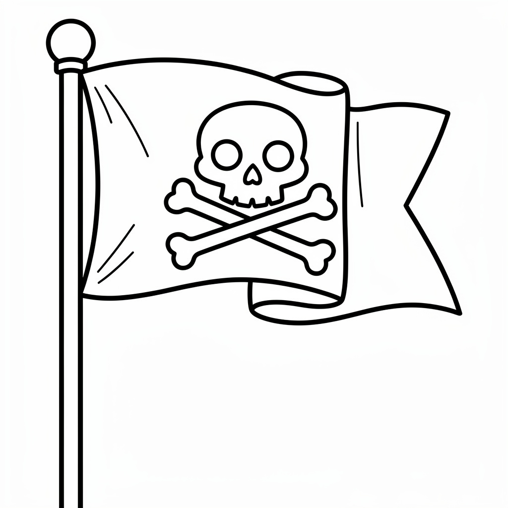 Nedladdningsbar flagga målarbild PDF
