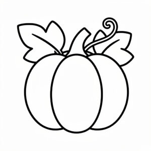 Stora pumpor och halloweenpumpor målarbilder