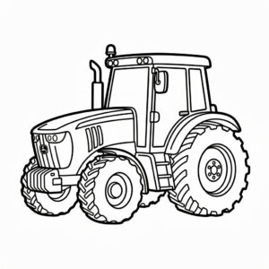 Traktor i John Deere-stil