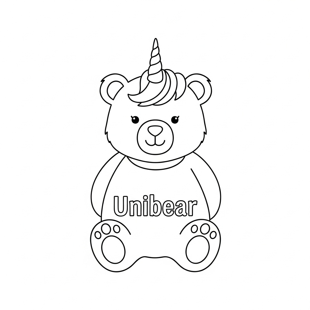 Unibjörn – en speciell målarbild