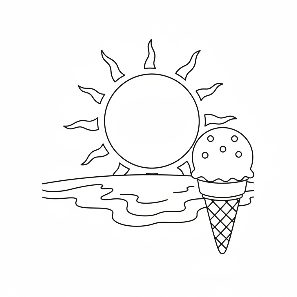 Väder: het sol på stranden för barn