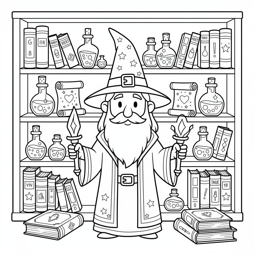 Vis magikers bibliotek