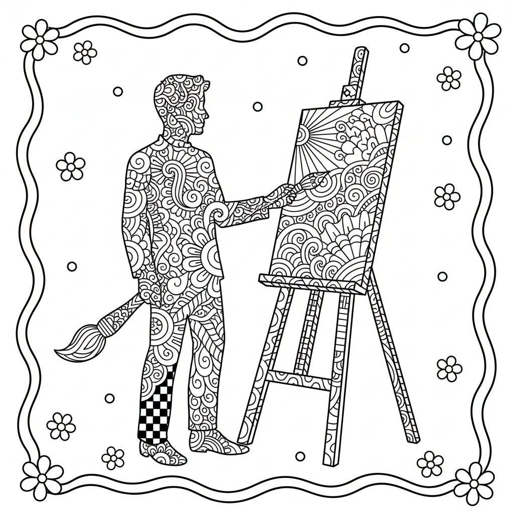 Zentangle konstnär yrke